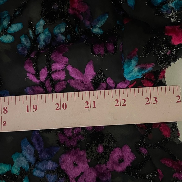 Dreamy Floral Multicolor Kimono Dress - Picture 9 of 14